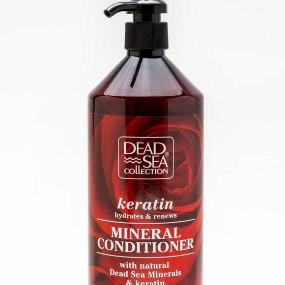 NEW DEAD SEA COLLECTION KERATIN MINERAL CONDITIONER, XLARGE BOTTLE 30.7 FL. OZ - Picture 2 of 5
